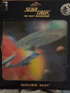 Star Trek: The Next Generation Mouse Mat - Spaceship 3D
